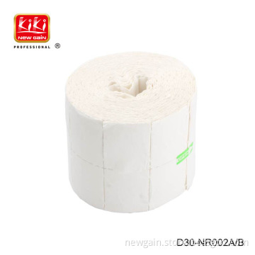 nail art 12lays paper wipe for gel polish removal